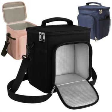 Imagem de Bolsa Térmica Marmita Lancheira Bebidas 9.5L Para Trabalho Viagem - Mo