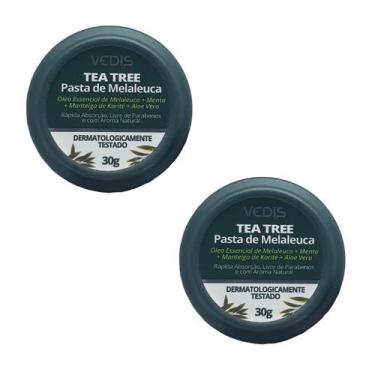 Imagem de Kit 2 Pomada De Melaleuca Tea Tree 30g - Vedis