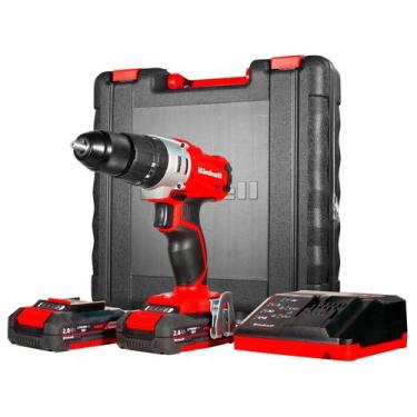 Imagem de Furadeira e Parafusadeira a Bateria de Impacto - Einhell 18V 1/2 com M