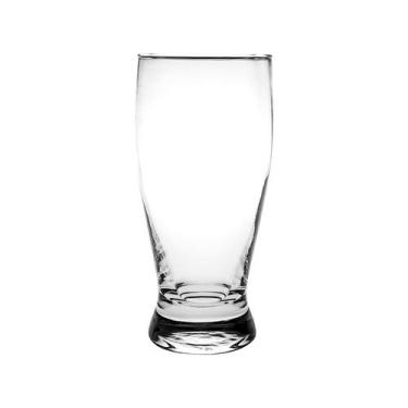 Imagem de Jogo de Copos de Vidro para Cerveja 340ml 6 Peças - Lyor 6552, Transpa