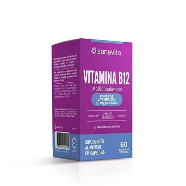 Imagem de Vitamina B12 Gotas - 20ml Frutas Vermelhas - Sanavita-Masculino