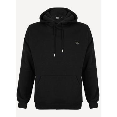 Imagem de Moletom Quiksilver Fech Embroidery Preto-Preto-P-Masculino