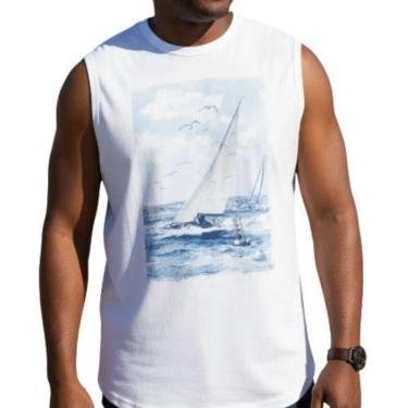 Imagem de Regata Plus Size Masculina Estampada 1000075050 Malwee Wee-Masculino