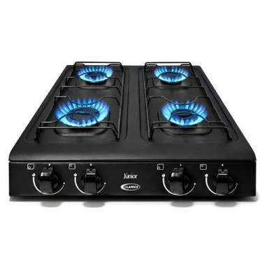 Imagem de Fogão Cooktop Portátil A Gás 4 Bocas Clarice Resistente