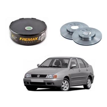 Imagem de Disco Freio Dianteiro Polo Classic 1.8 1997 A 2002 - Fremax