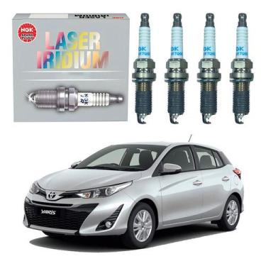 Imagem de Jogo Velas Ignição Ngk Toyota Yaris 1.3 1.5 2019 A 2022