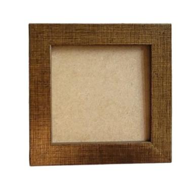 Imagem de Quadro 20x20 com vidro incolor para uso em parede - PD molduras, Linho