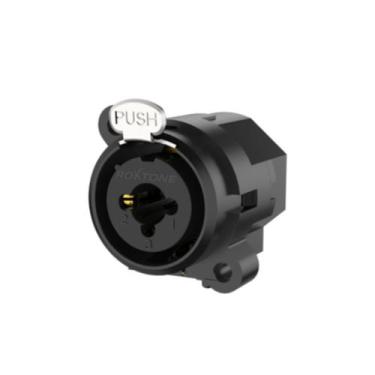 Imagem de Conector XLR Roxtone RC6FS Painel Combo Fêmea