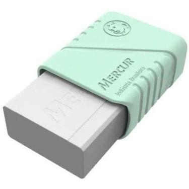 Imagem de Borracha Mercur Tons Pastéis Escolar -, Verde Pastel