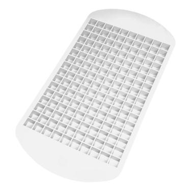 Imagem de Forma de Gelo em Silicone 160 Mini Cubos para Drinks Sucos Compacta Branco Apex