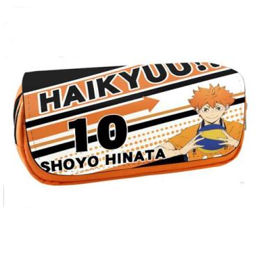 Imagem de Bolsa de lápis Haikyuuss Hinatas Shoyos Poliéster Impermeável - yiweis