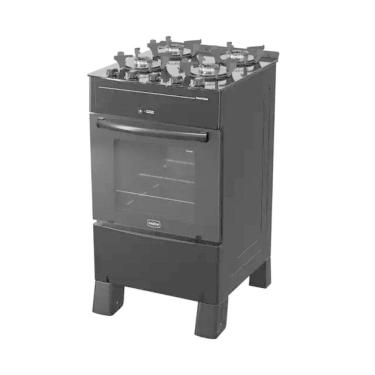 Imagem de Fogao Realce Smart Glass 4 Bocas Automatico Mesa de Vidro 50L