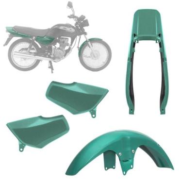 Imagem de Kit Carenagem 3 Peças Pro Tork Moto Honda Titan 1995 1996 1997 1998 19