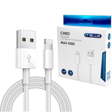 Imagem de Cabo USB para Ligthing Puro Cobre Carga e Dados It Blue Max - It-Blue