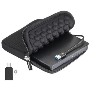 Imagem de ROOFULL CD externo +/-RW Drive, USB 3.0 leitor portátil de DVD/CD-ROM, gravador de disc...