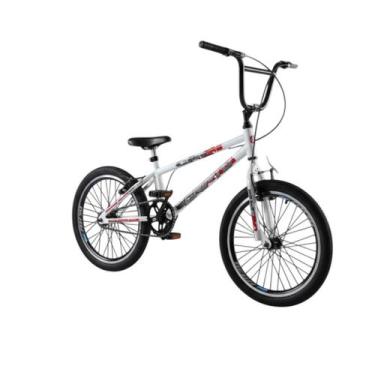 Imagem de Bicicleta Cross Aro 20 Cripto Bmx Freestyle Pneu Preto, Branco, Vermel