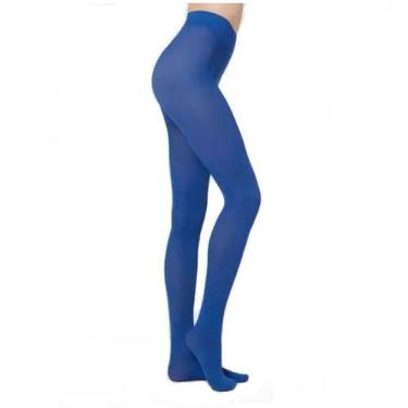Imagem de Meia Calça Lupo Loba Fio 40 Poliamida Opaca Ref.: 05830, Azul petróleo