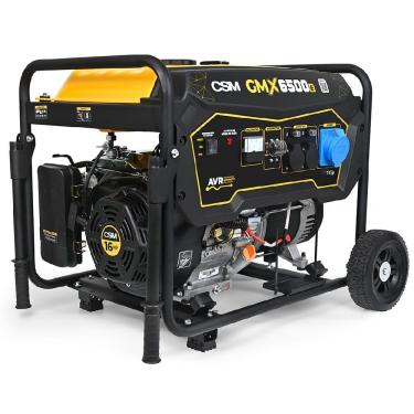 Imagem de Gerador Portátil Monofásico a Gasolina GMX-6500E 5,5kVA 16HP Bivolt 110V-220V CSM Acessórios