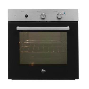 Imagem de Forno a gás de embutir fischer infinity 78l com grill inox, 110V