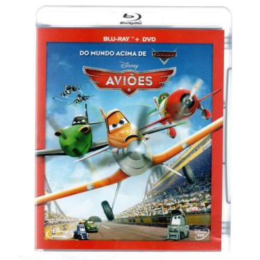 Imagem de BLU-RAY + DVD Aviões - DO MUNDO ACIMA DE CARROS - Disney