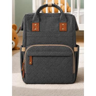 Imagem de Bolsa Recém Nascido Mochila Grande Espaço Mamadeira Térmica - M3M, Uni