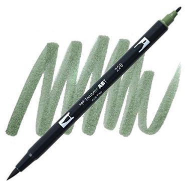 Imagem de Dual Brush Pen Tombow Gray Green 228