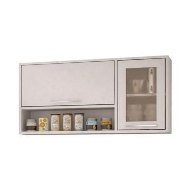 Imagem de Armário Aéreo 2 Portas Paris Sallêto Branco