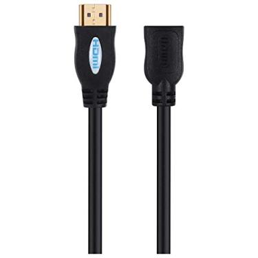 Imagem de CABO EXTENSOR HDMI 2.0 4K ULTRA HD 3D CONEXAO ETHERNET 3 METROS – H20F-3