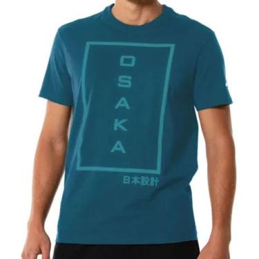 Imagem de Camiseta Mizuno Osaka 2 Masculino - Azul