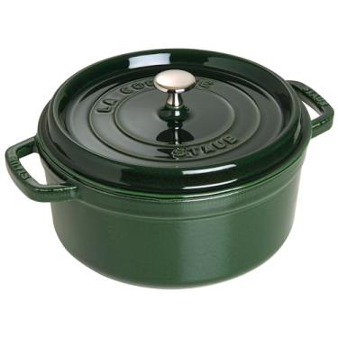 Imagem de Caçarola Redonda, Ferro Fundido, Verde Basil, 26 cm, STAUB
