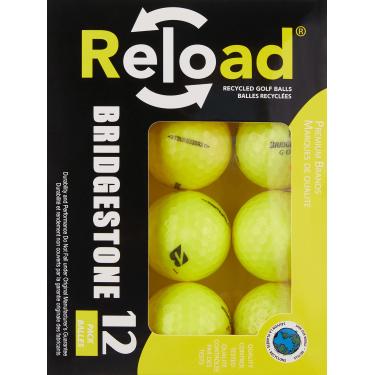 Imagem de Bridgestone Tour B330 RX Bolas de golfe usadas amarelas AAAAA, brancas (12 bolas)
