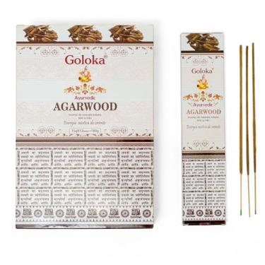 Imagem de YOGATERIA Incenso Indiano Massala Agarwood Madeira dos Deuses Natural Orgânico Goloka 12 caixinhas (12 caixinhas)