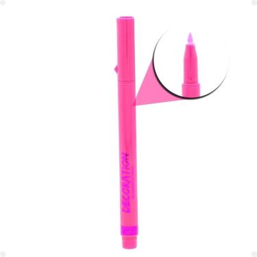 Imagem de Caneta Delineadora de Unhas Pink 21 Decoration Rosa 3,2g