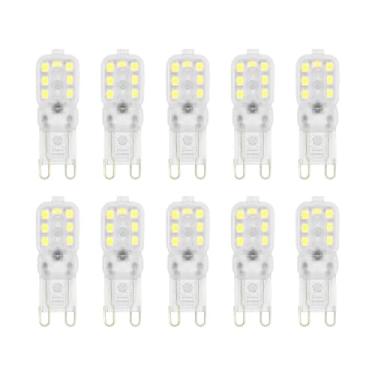 Imagem de Baoblaze 10pcs G9 LED Lâmpada 220V Lâmpada de Milho para Arandelas de Parede Internas E Externas Domésticas