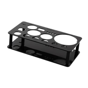 Imagem de Generic shaker acrílico rack bartender ferramenta organizador peça central prático garrafa rack expositor para casamento