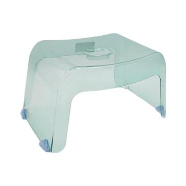 Imagem de Ioensy Tamborete do banheiro do tamborete da etapa, tamborete antiderrapante do toalete, tamborete da mudança da sapata do tamborete do chuveiro para a, Verde