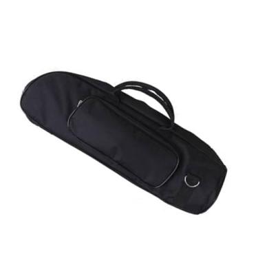 Imagem de simhoa Trompete gig bag caso instrumento de música saco bugle caso de transporte para desempenho de viagem