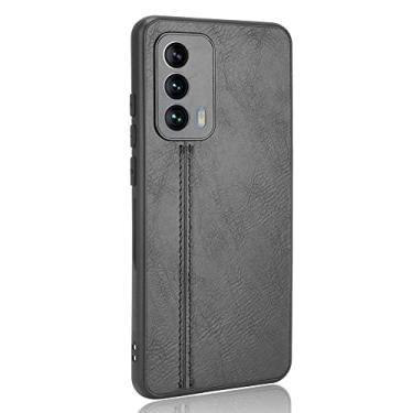 Imagem de Capa adequada para MEIZU 18 capa de celular estilo couro escudo robusto 360° protege seu telefone capa de cor retrô para MEIZU 18