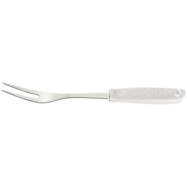 Imagem de Garfo Trinchante Tramontina Aço Inox Utilità - 30,3cm, Branco
