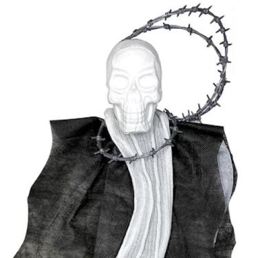 Imagem de Caveira para Enfeitar Decorar dia das Bruxas Festa Halloween - Toy Mas