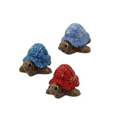 Imagem de Fragata Kit Jabuti Collor 3 Pc Enfeite Para Aquário