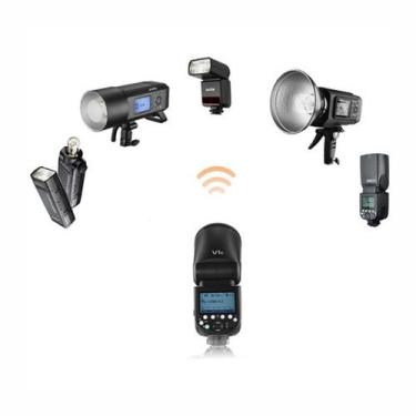 Imagem de Flash Godox V1 Com Bateria Para Nikon