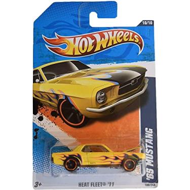 Imagem de Hot Wheels '65 Mustang, [yellow] 2011 Heat Fleet 10/10