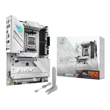 Imagem de ASUS Placa mãe ROG Strix B850-A Gaming WiFi AMD AM5 B850 ATX 14+2+2 estágios de energia, DDR5 AEMP, LAN 2,5G, WiFi 7 com Q-Antenna, 4X M.2, PCIe® 5.0, USB 20Gbps Type-C, AI Networking II, ASUS AI