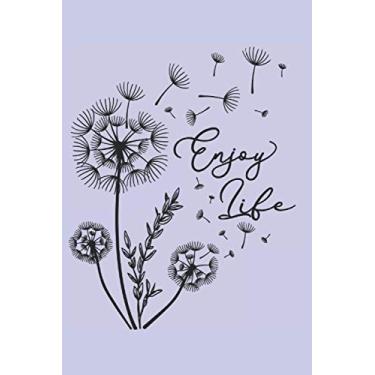 Imagem de Enjoy Tattoodesign Life Dandelion Dandelion Arrow Summer: NOTEBOOK - Funny Dandelion Spring Tattoo Gift, Gift Idea - A5 (6x9) - 120 Pages - CHECKED - ... Planner, Birthday, Funny, Sweet, Line Art