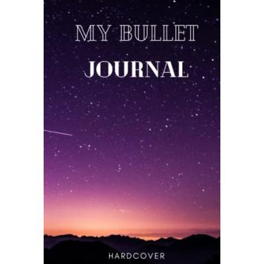 Imagem de Bullet Journal - Starry Night Notebook - Sunset - 100 pages & 6"x9": Hardcover - December 2021