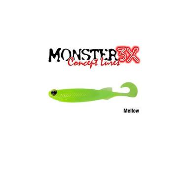 Imagem de Isca Artificial Soft Bass Monster 3X E-Shad (12cm) 5 Unidades - Várias