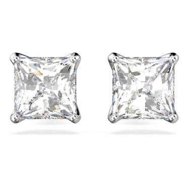 Imagem de Brincos Swarovski stud Stilla Attract, Branco