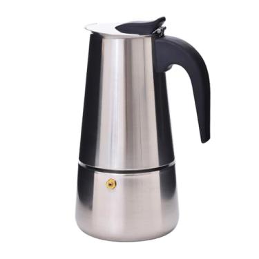 Imagem de Cafeteira Italiana em Aço Inox, 9 Xícaras, Café Espresso Autêntico, Sabor e Qualidade