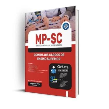 Imagem de Apostila MP-SC - Comum aos Cargos de Ensino Superior - Editora Solução